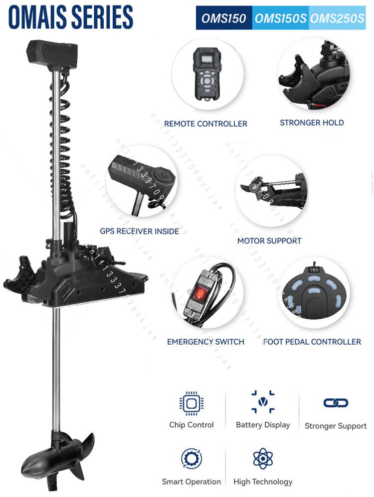 Fishing Kayak Trolling Motor - Motor Eléctrico de Arrastre para Embarcaciones,